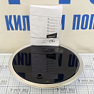 Купить Газовая одноконфорочная варочная панель CAN FC1345 из нержавеющей стали с крышкой из дымчатого стекла 340x300мм, Osculati 50.801.00 7ft.ru в интернет магазине Семь Футов