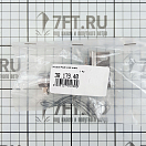 Купить Пружинная защелка запор Flush Lock с овальной кнопкой тип A, Osculati 38.179.40 7ft.ru в интернет магазине Семь Футов