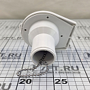 Купить Горловина заливная Nuova Rade 196275 80x93x72мм под шланг Ø38мм для воды с откидной крышкой 84x98мм из белого пластика 7ft.ru в интернет магазине Семь Футов