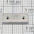 Купить Цинковый пластинчатый анод Tecnoseal 00213 130x50x17мм 7ft.ru в интернет магазине Семь Футов