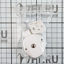 Купить Корпус защелки 30x40 мм для выдвижных ящиков до 10 кг Sugatsune Pkl-S/Wht Push Knob, Osculati 38.185.01 7ft.ru в интернет магазине Семь Футов