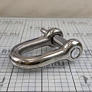 Купить Такелажная скоба 45x47x104мм Ø22мм 4712/18834кг из кованной нержавеющей стали AISI316, Osculati 08.321.22 7ft.ru в интернет магазине Семь Футов