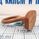 Купить Держатель-кольцо настенный для полотенец из тика AFI 62338 15 х 24 х 5 см 7ft.ru в интернет магазине Семь Футов