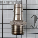 Купить Штуцер прямой из нержавеющей стали с резьбой Vetus V-quipment QA05ME-20 под шланг 20 мм резьба 3/4" 7ft.ru в интернет магазине Семь Футов