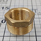 Купить Переходник прямой 1"1/4x1" типа "папа-мама" из латуни, Osculati 17.221.04 7ft.ru в интернет магазине Семь Футов