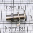 Купить Кингстон с резьбой  3/4" Ø19/49мм 68мм из полированной нержавеющей стали AISI316, Osculati 17.421.82 7ft.ru в интернет магазине Семь Футов