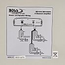 Купить Усилитель четырехканальный Boss Audio MR1000 A/B 1000Вт 6-50000Гц 323x186x57мм с пультом управления сабвуфером 7ft.ru в интернет магазине Семь Футов