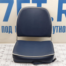 Купить Складное судовое кресло Vetus V-quipment Fisherman CHFSBW 480 x 450 x 400 мм синее с белыми швами поставляется без стойки 7ft.ru в интернет магазине Семь Футов