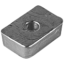 Купить Цинковый анод Tecnoseal 00834 28x19x9мм прямоугольный для ПЛМ Mercury 4-9.9лс 7ft.ru в интернет магазине Семь Футов