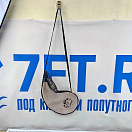 Купить Кожаная фляга Laken PK2000-С в форме почки 2л 174г 350х195х17мм бежевого цвета 7ft.ru в интернет магазине Семь Футов