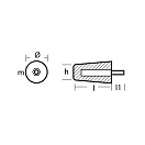 Купить Цинковый анод Tecnoseal 02525 Ø33x78x22мм конический для двигателей Hamilton Jet HJ274, HJ322, HJ362 7ft.ru в интернет магазине Семь Футов