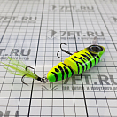 Купить Воблер SPRO Iris Underdog Jointed 80 4867-1801 80мм 18,5гр крючок №4 глубина погружения 0,5м цвет Firetiger 7ft.ru в интернет магазине Семь Футов