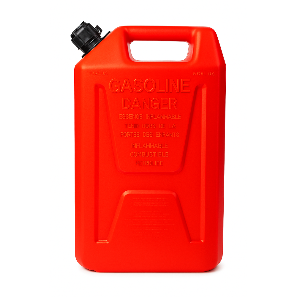 Купить Канистра пластиковая для бензина SeaFlo Пластик, 20л OEM: SFGT-20-01_Pack в интернет магазине Семь Футов