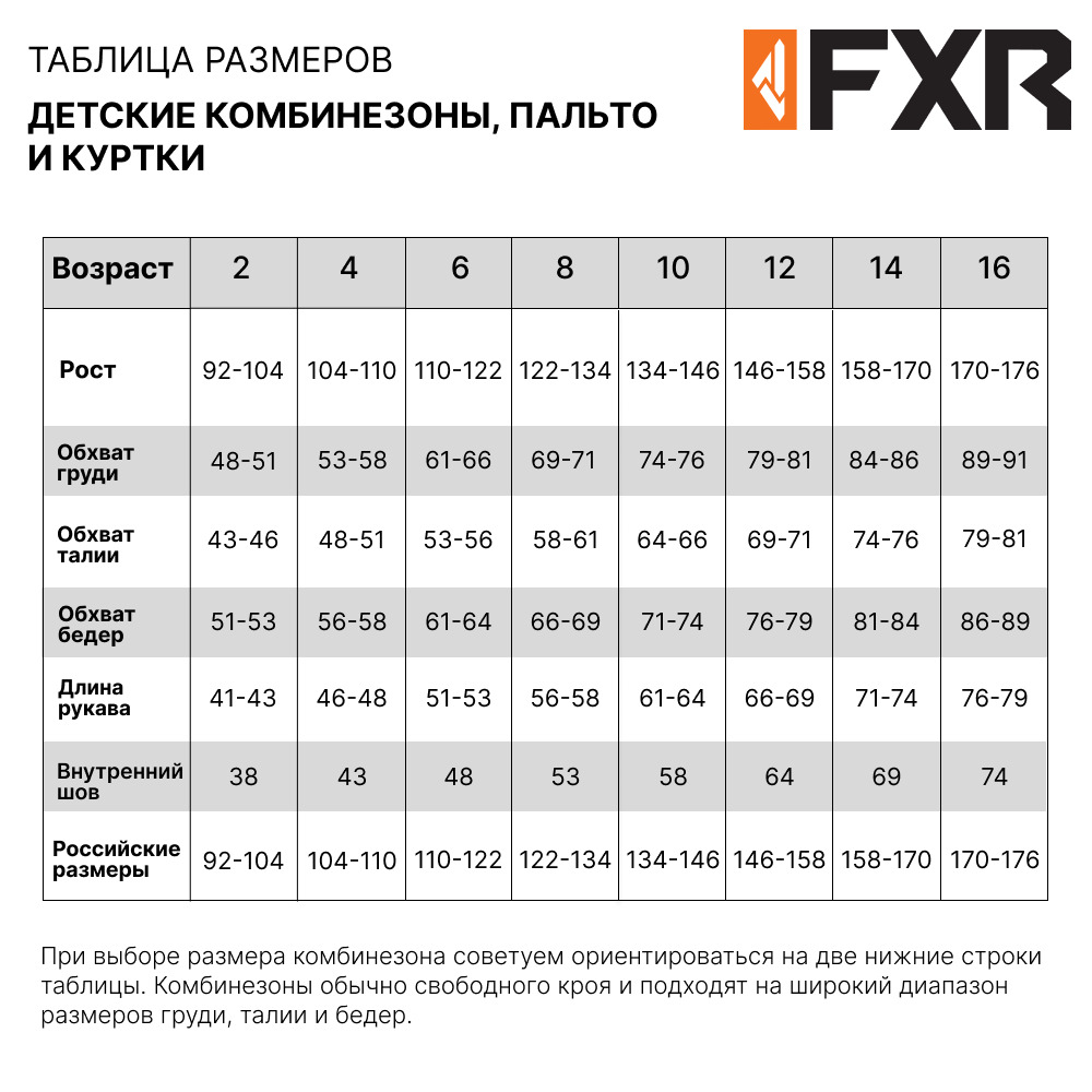 Купить Детский комбинезон FXR Helium с утеплителем 10 OEM: 233019-1053-10 в интернет магазине Семь Футов