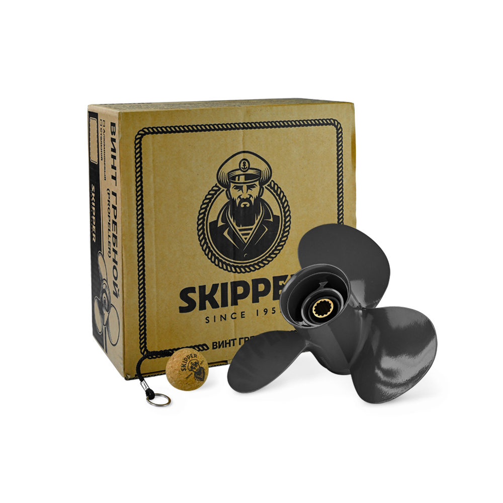 Купить Винт гребной  Skipper для Honda 35-60HP, диаметр 12 1/4" алюминиевый, лопастей - 3, шаг 9" OEM: SK59130-ZV5-009AH/59130-ZV5-009AH в интернет магазине Семь Футов