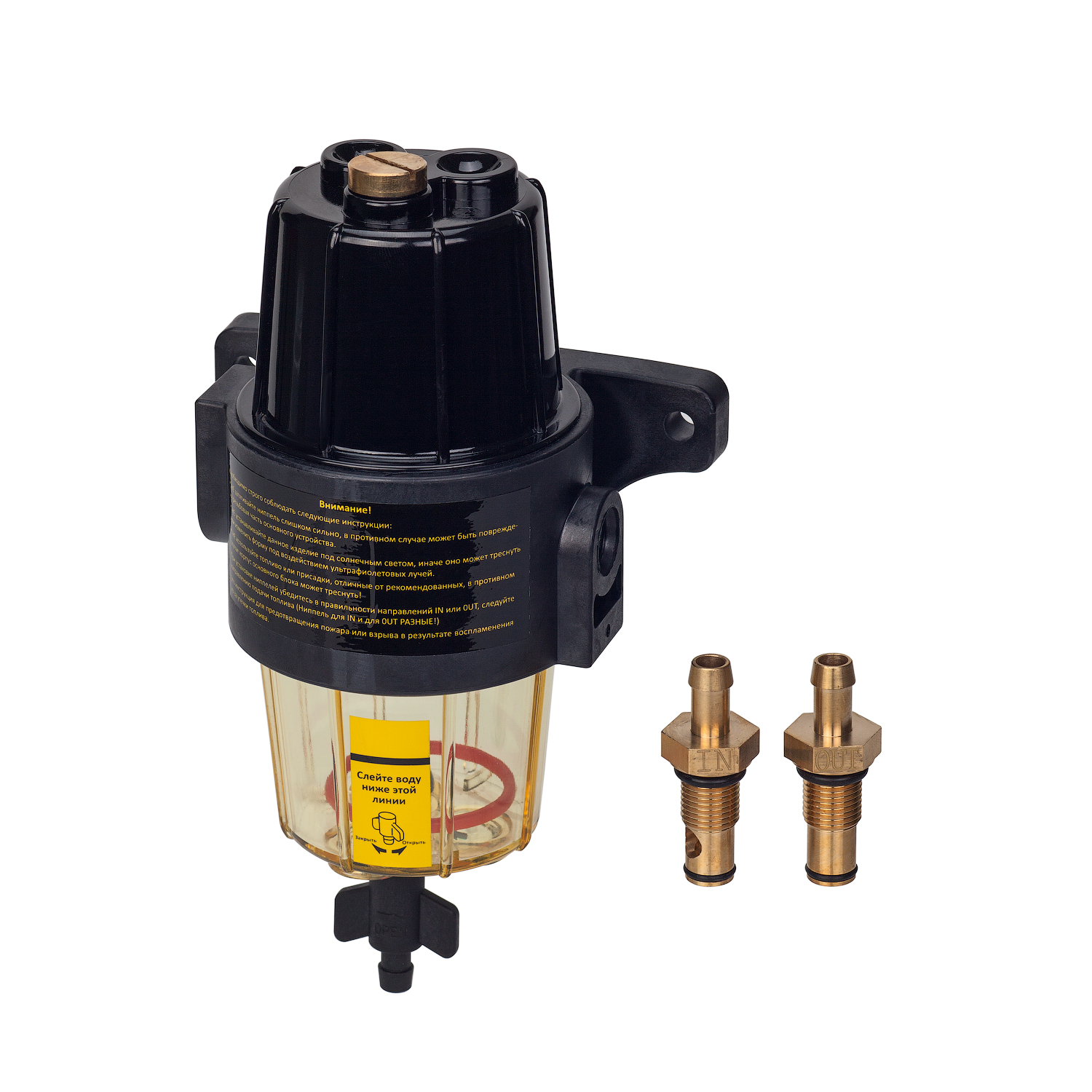 Купить Фильтр-сепаратор топливный Skipper для Yamaha/Mercury (с водосборником, UF-10K) OEM: SK-F-0152YT-01/UF-10K в интернет магазине Семь Футов