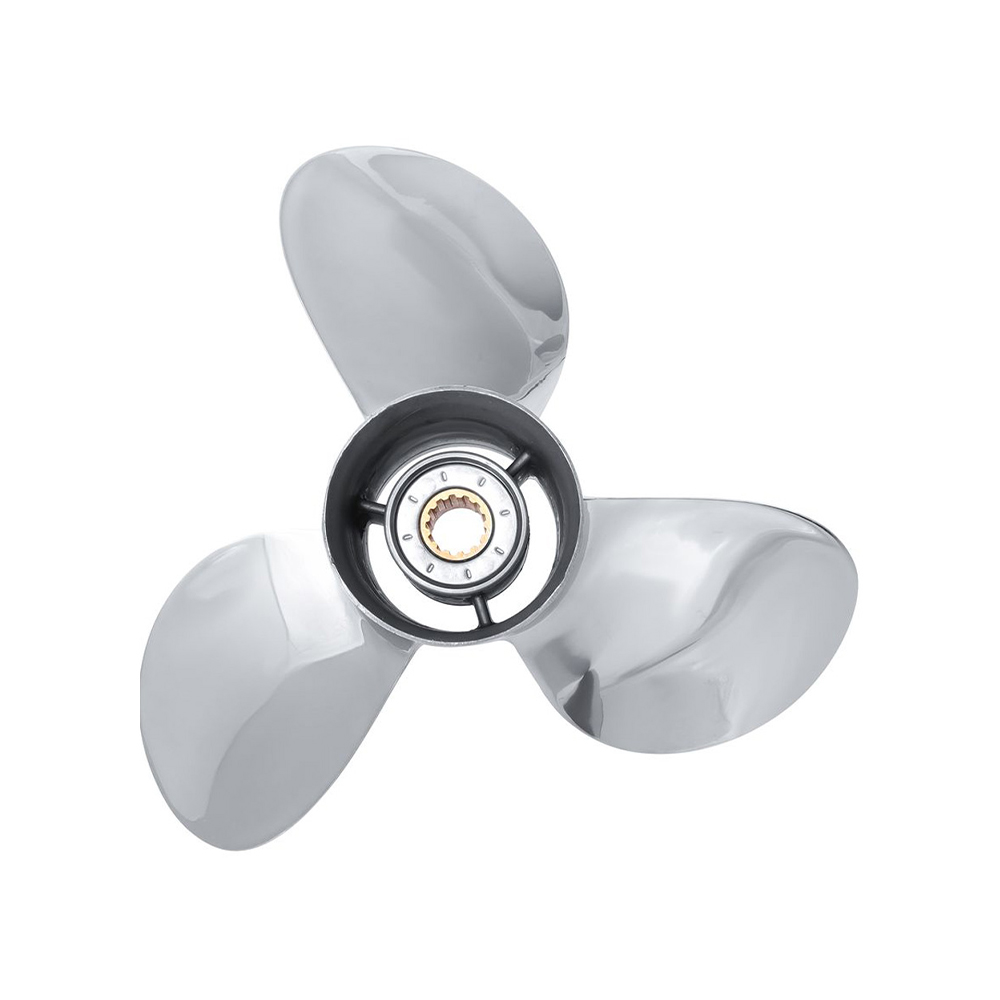 Купить Винт гребной  Skipper для Yamaha 40-60HP, диаметр 11 1/4" нержавеющий, лопастей - 3, шаг 14" OEM: SK663-45958-01-EL-SS/663-45958-01-EL в интернет магазине Семь Футов