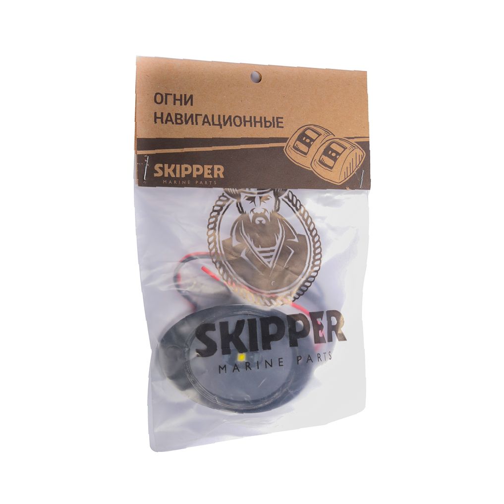 Купить Огонь гаковый (кормовой) Skipper накладной, алюминий, светодиод OEM: SK-0511NLD в интернет магазине Семь Футов