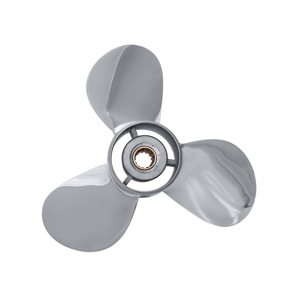 Купить Винт гребной  Skipper для Yamaha 40-60HP, диаметр 11 1/4" нержавеющий, лопастей - 3, шаг 14" OEM: SK663-45958-01-EL-SS/663-45958-01-EL в интернет магазине Семь Футов