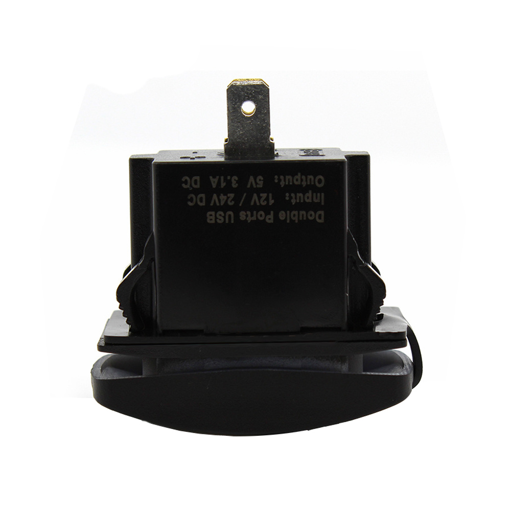 Купить Разъем USB Skipper 5В 3.1A, в гнездо для кнопки 37.2x21.2 OEM: SK-DS2013-L в интернет магазине Семь Футов