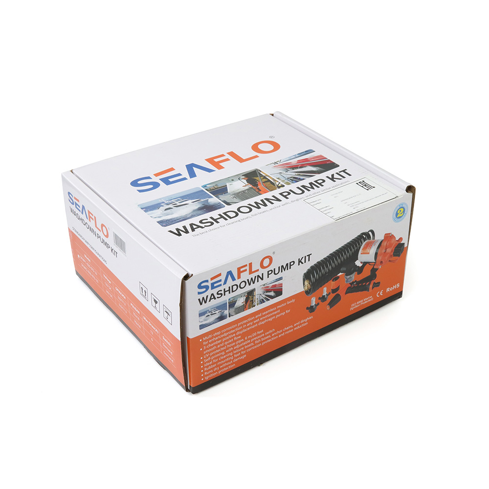 Купить Комплект помывочный SeaFlo, 12V 11.3 л/мин, 4.8 BAR OEM: SFWP1-030-070-33_Pack в интернет магазине Семь Футов