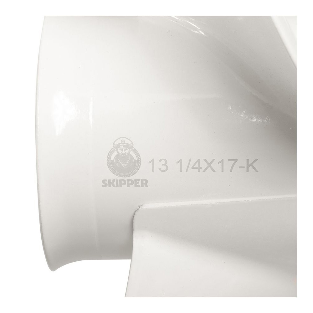 Купить Винт гребной  Skipper для Yamaha 60-140HP, диаметр 13 1/4" алюминиевый, лопастей - 3, шаг 17" OEM: SK6E5-45945-01-EL/6E5-45945-01-EL в интернет магазине Семь Футов