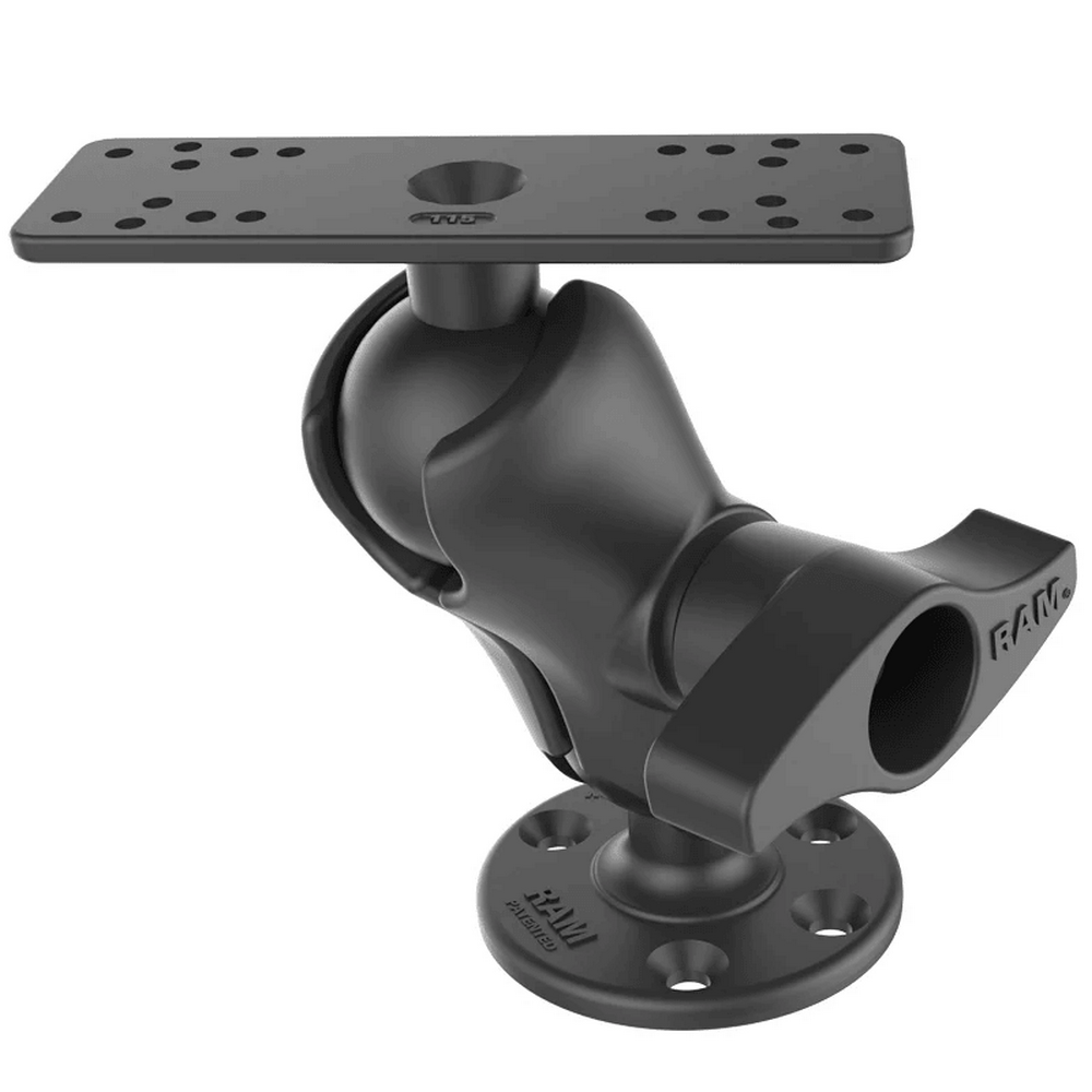 Купить Крепление для эхолотов и картплоттеров RAM MOUNTS с гаечным ключом Hi-Torq OEM: RAM-D-115-C-KNOB9H в интернет магазине Семь Футов