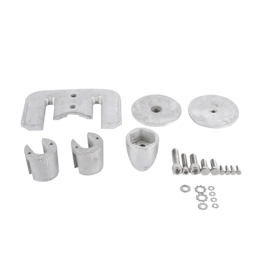 Купить Комплект анодов Skipper для Mercury BRAVO ll-lll, цинк магний OEM: SK-PBARAV023KITM/76214/76215/806190 в интернет магазине Семь Футов