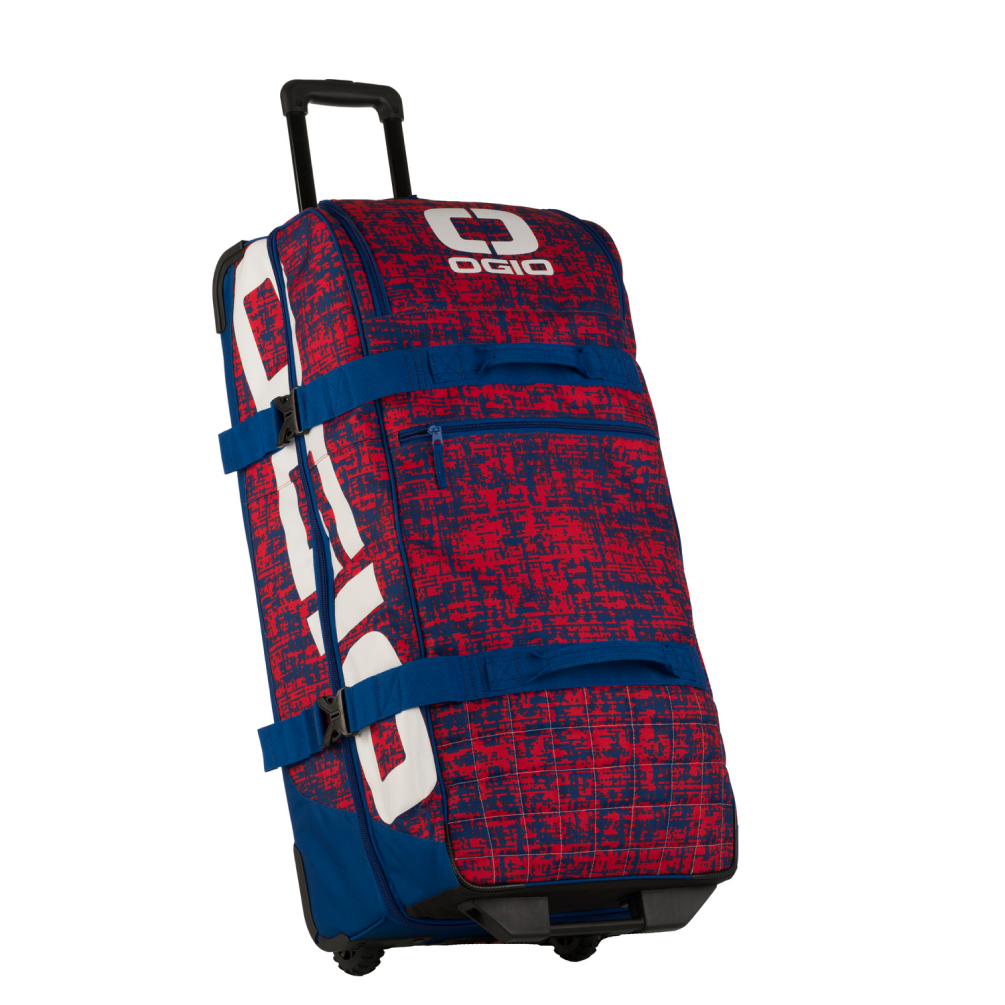 Купить Сумка Ogio Trucker на колесиках Chaos red/blue OEM: 801001_13 в интернет магазине Семь Футов