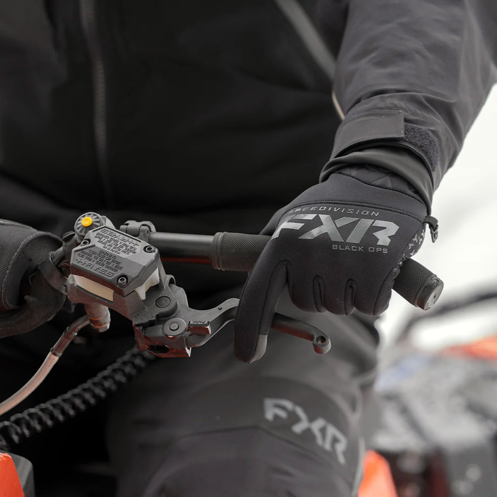 Купить Перчатки FXR Black Ops без утеплителя M OEM: 230820-1000-10 в интернет магазине Семь Футов