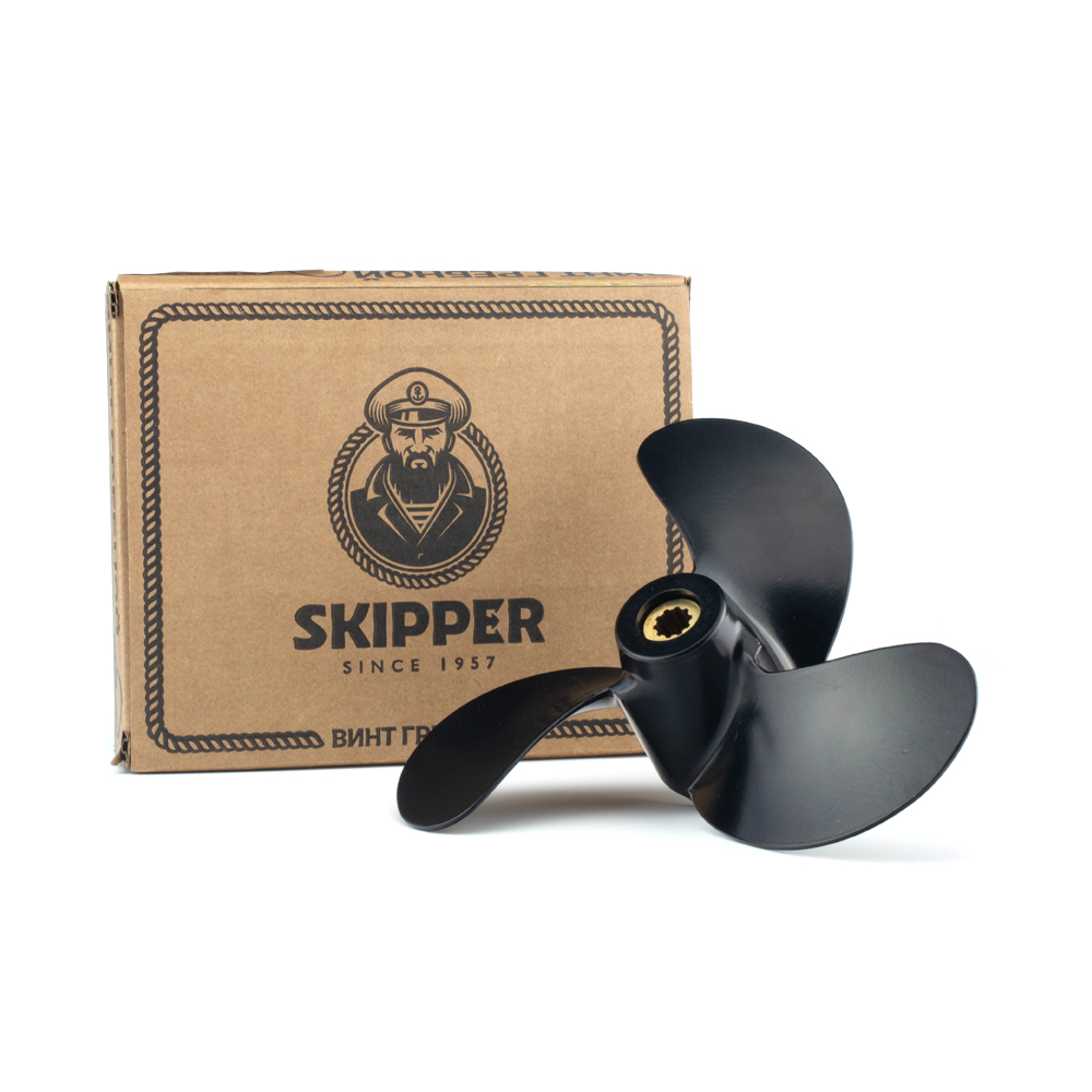 Купить Винт гребной  Skipper для Suzuki 4-6HP, диаметр 7 1/2" алюминиевый, лопастей - 3, шаг 7" OEM: SK58110-91JN0-019/58110-91JN0-019 в интернет магазине Семь Футов