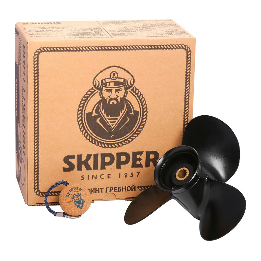 Купить Винт гребной  Skipper для Tohatsu 9.9-20HP, диаметр 9 1/4" алюминиевый, лопастей - 3, шаг 10" OEM: SK362-64108-0/362-64108-0 в интернет магазине Семь Футов
