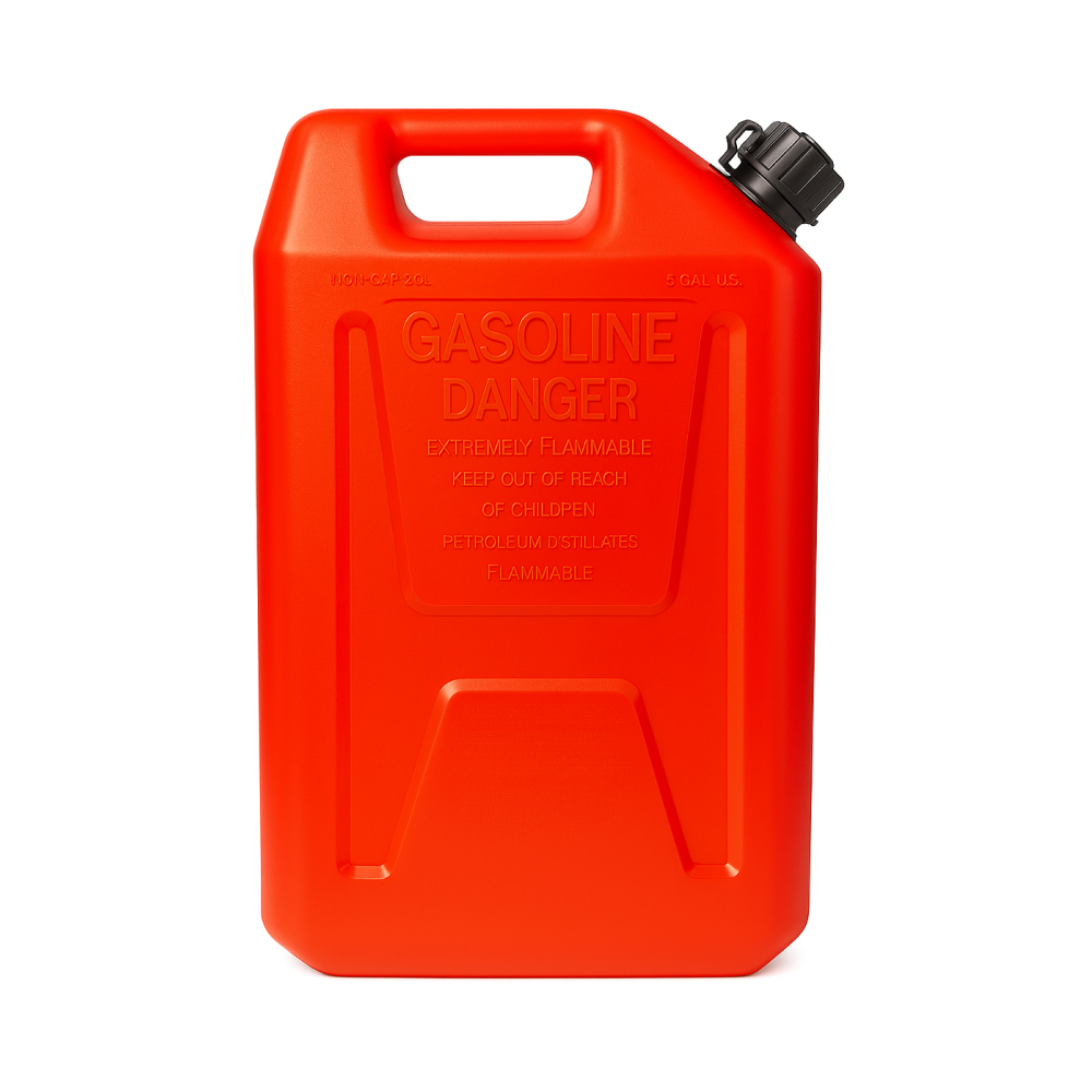 Купить Канистра пластиковая для бензина SeaFlo Пластик, 20л OEM: SFGT-20-01_Pack в интернет магазине Семь Футов