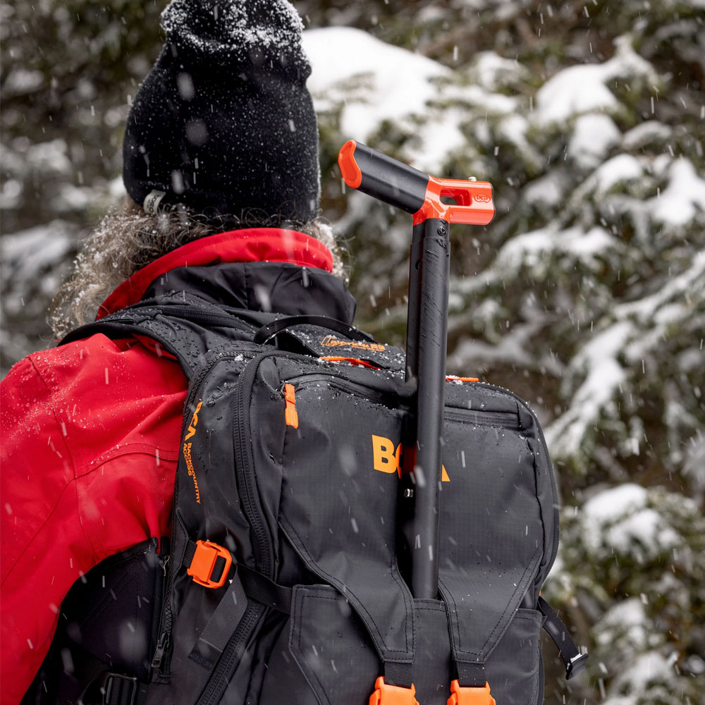 Купить Лопата BCA DOZER 2H-S Black/Red, OS OEM: 23G6007.1.1.1SIZ в интернет магазине Семь Футов