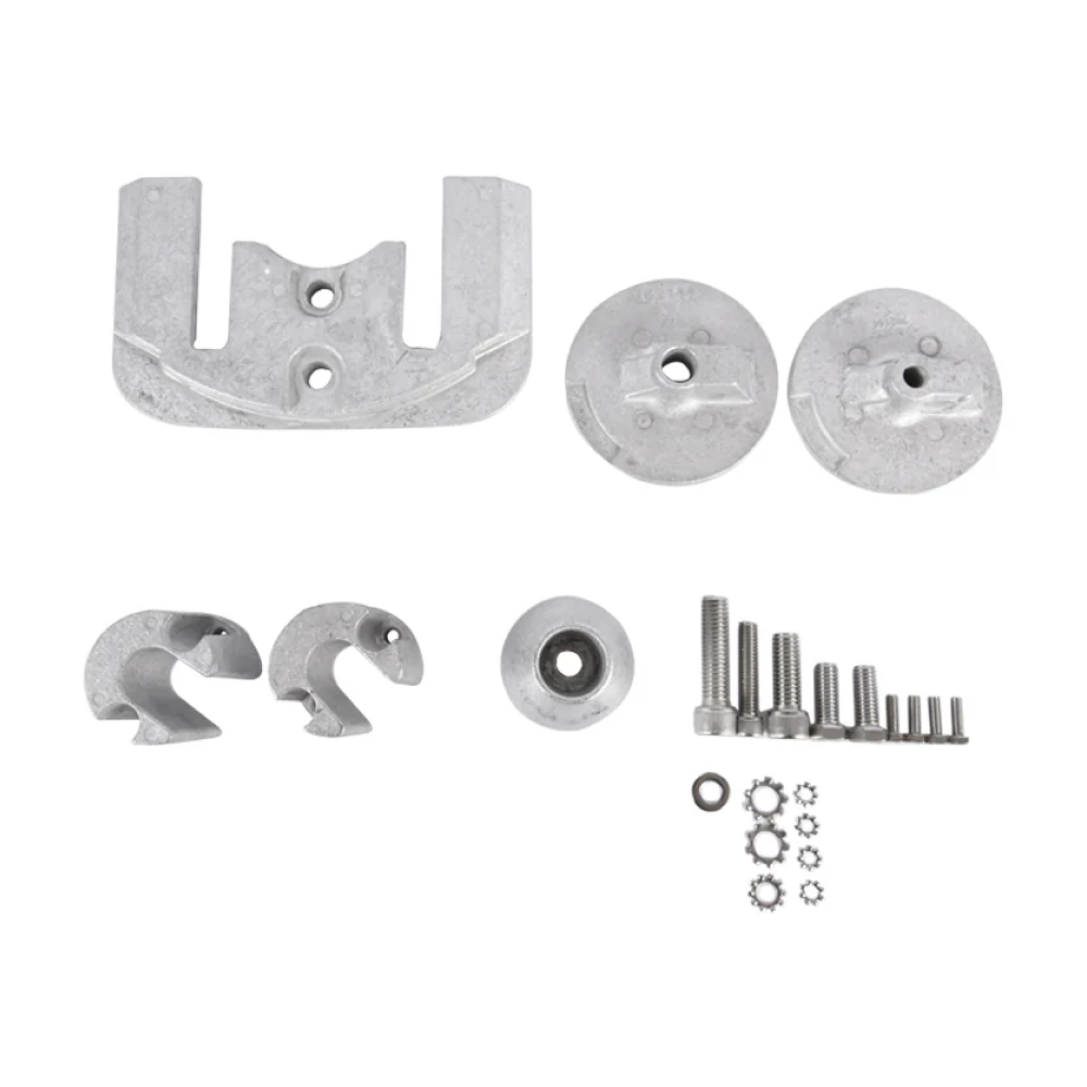 Купить Комплект анодов Skipper для Mercury BRAVO ll-lll, цинк OEM: SK-PBARAV023KITZ/76214/76215/806190 в интернет магазине Семь Футов