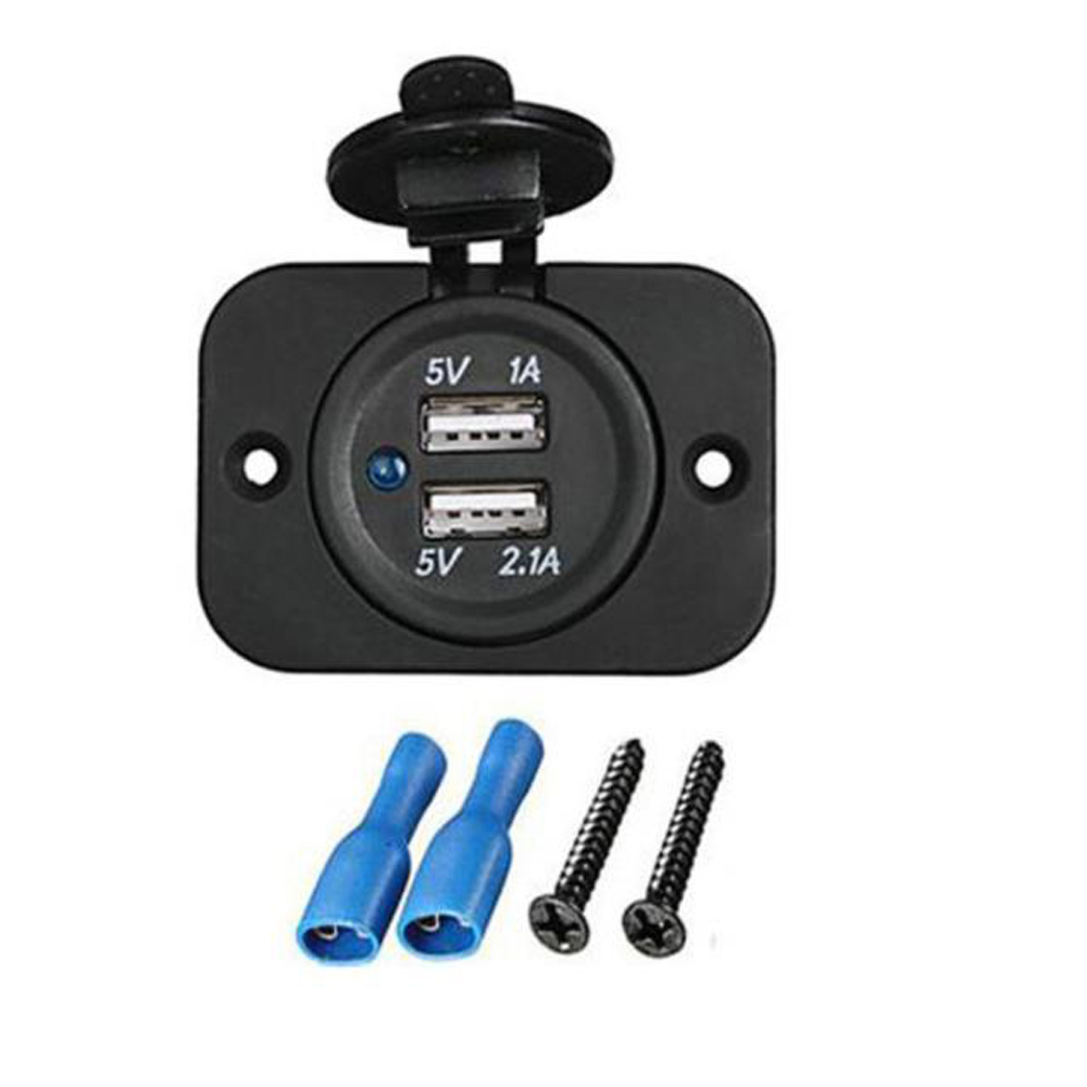 Купить Разъем USB Skipper 5В 3.1A, врезной, задняя (подкладная) панель OEM: SK-DS2213 в интернет магазине Семь Футов