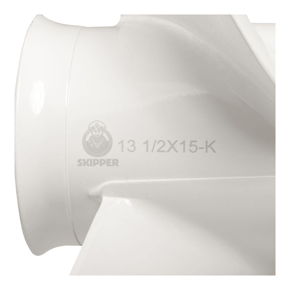 Купить Винт гребной  Skipper для Yamaha 60-140HP, диаметр 13 1/2" алюминиевый, лопастей - 3, шаг 15" OEM: SK6E5-45947-00-EL/6E5-45947-00-EL в интернет магазине Семь Футов