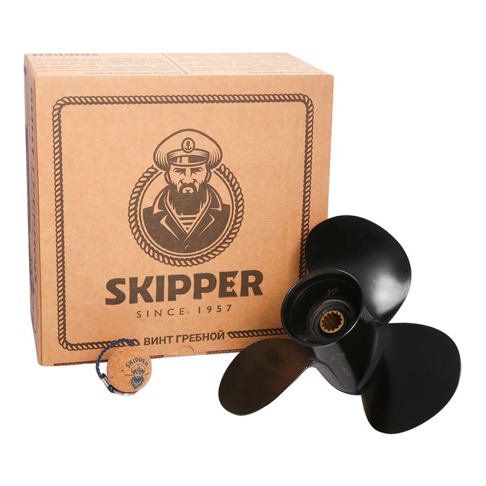 Купить Винт гребной  Skipper для Tohatsu 40-50HP, диаметр 11" алюминиевый, лопастей - 3, шаг 15" OEM: SK3T5B64532-1/3T5B64532-1 в интернет магазине Семь Футов