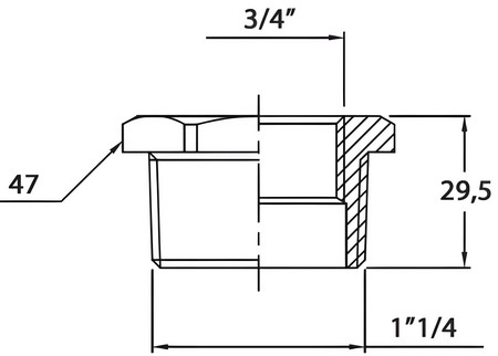 Perekhodnik pryamoj Maestrini 7241GxE 1 14x34 iz latuni.jpg