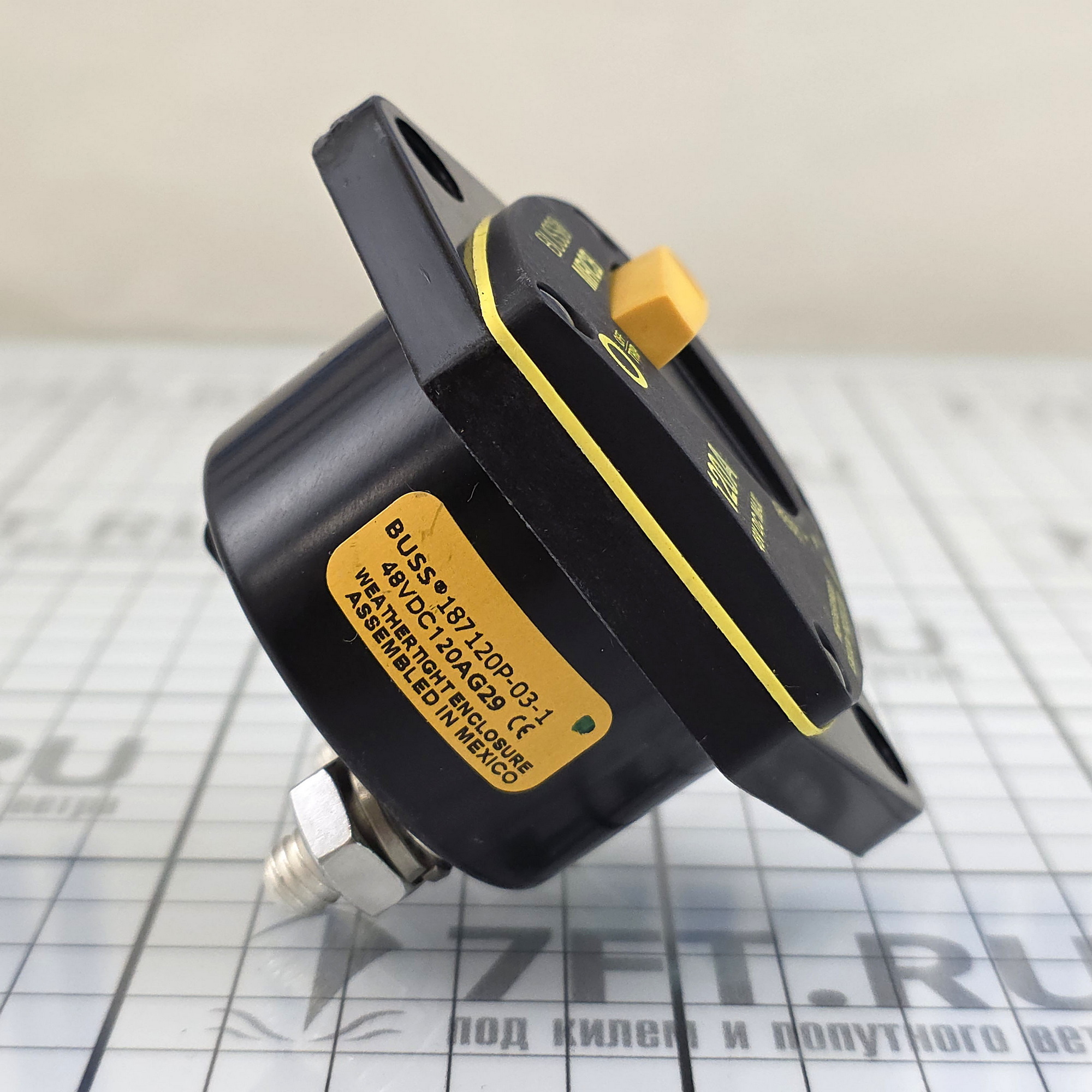 Купить Автоматический выключатель Blue Sea 187-Series 7046 48В 120А 7ft.ru в интернет магазине Семь Футов