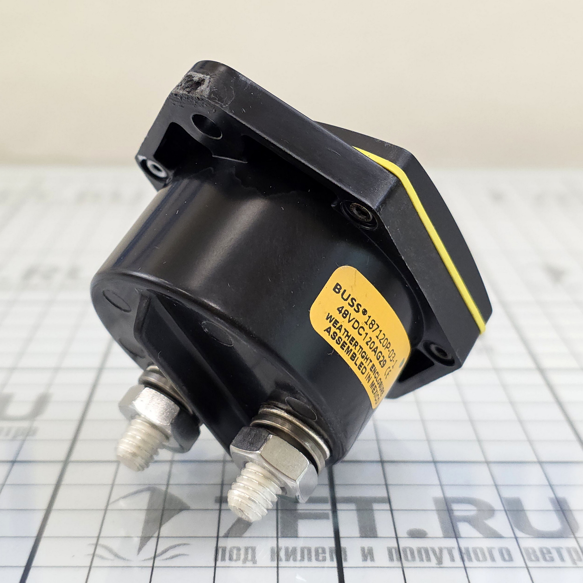 Купить Автоматический выключатель Blue Sea 187-Series 7046 48В 120А 7ft.ru в интернет магазине Семь Футов