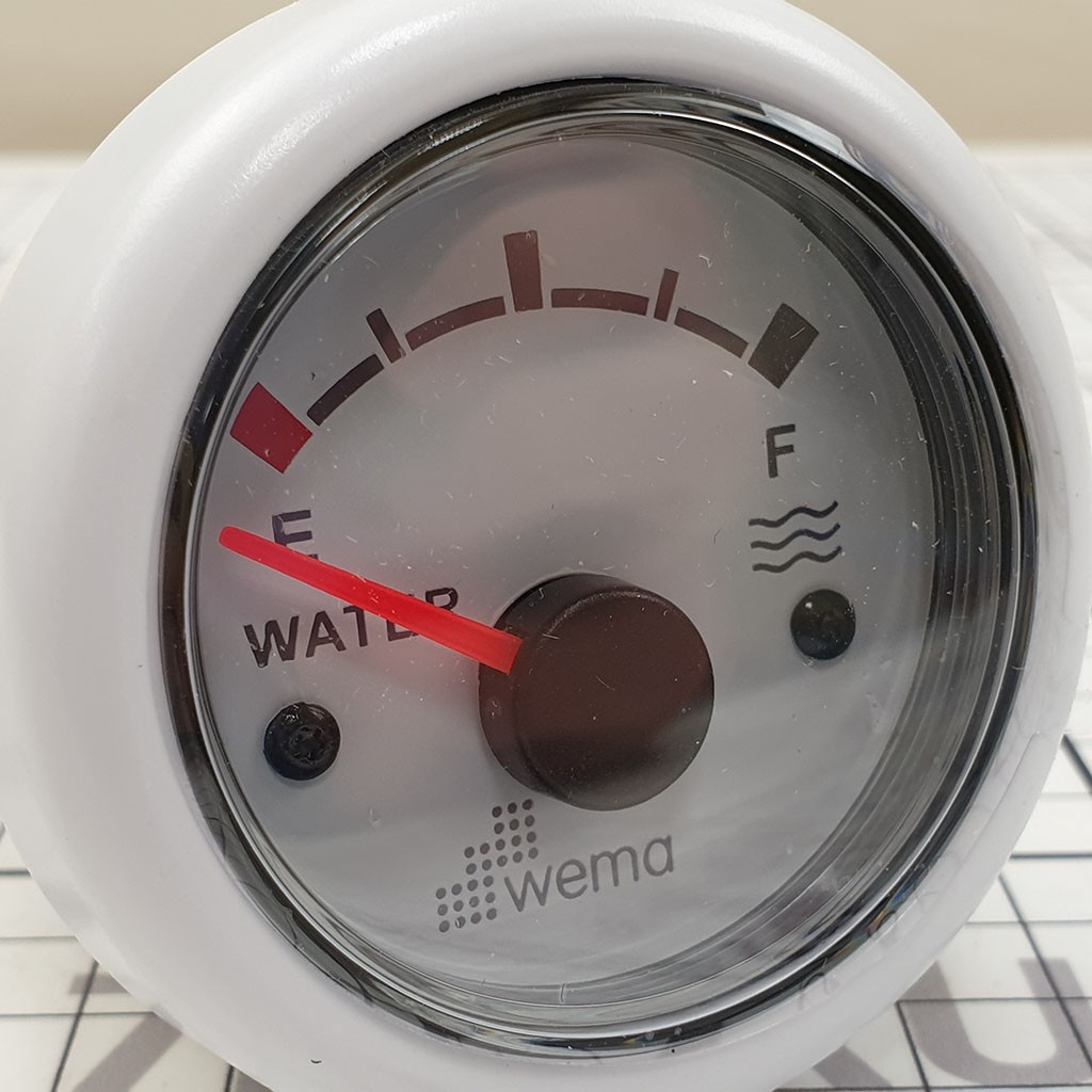 Купить Индикатор уровня воды Wema IPWR-WW 110316 240-30Ом 12/24В Ø62мм белый циферблат с белым кольцом 7ft.ru в интернет магазине Семь Футов