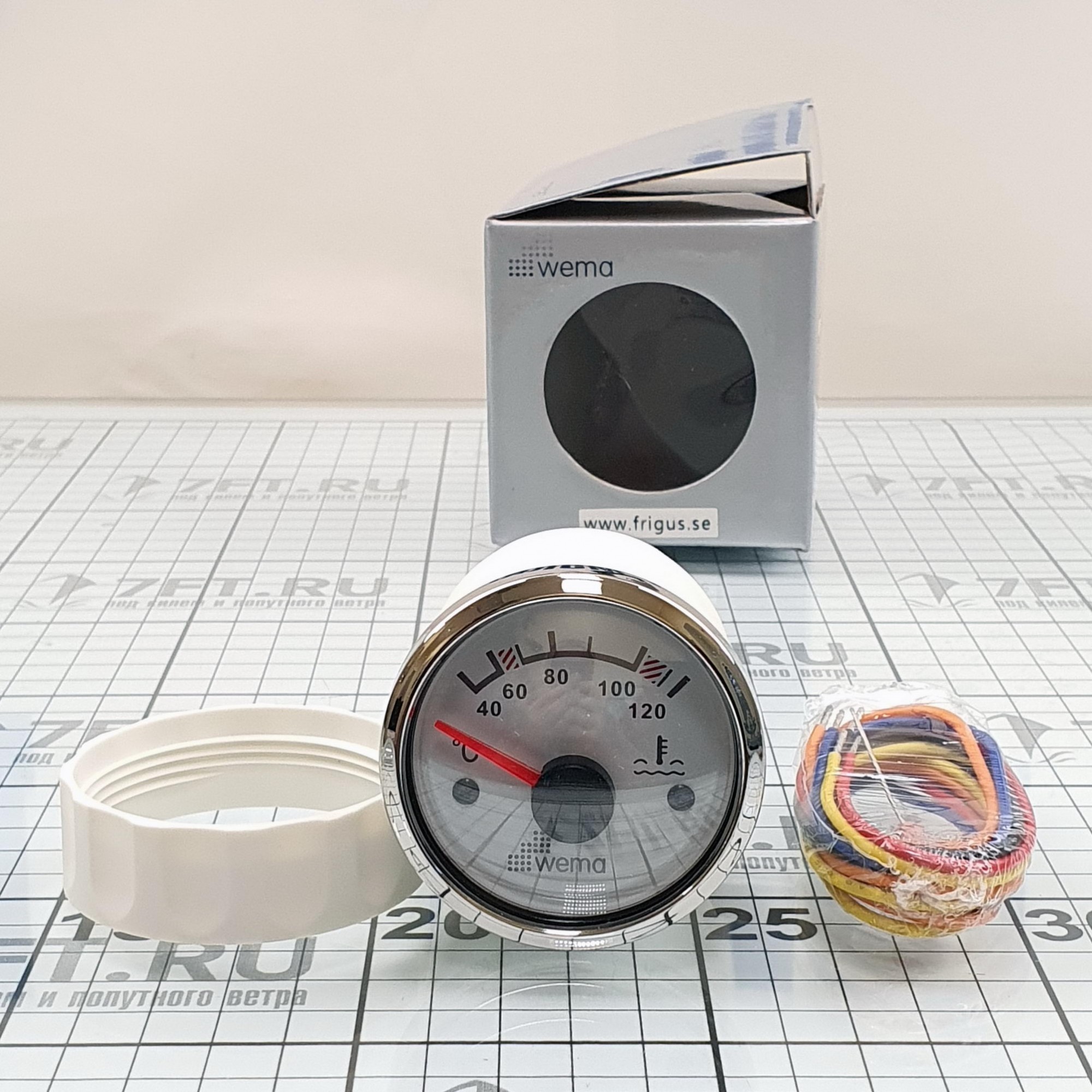 Купить Индикатор температуры охлаждающей жидкости Wema IPTR-WS-40-120 300 - 23 Ом 12/24 В 7ft.ru в интернет магазине Семь Футов