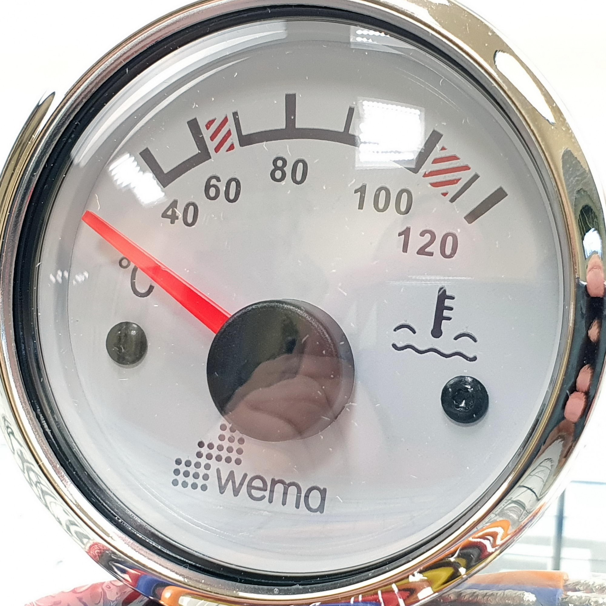 Купить Индикатор температуры охлаждающей жидкости Wema IPTR-WS-40-120 300 - 23 Ом 12/24 В 7ft.ru в интернет магазине Семь Футов