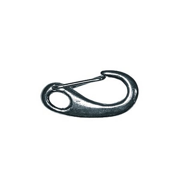 Купить Карабин-крюк с пружинной защелкой Marine Quality S2470-0700 70мм из нержавеющей стали AISI316 7ft.ru в интернет магазине Семь Футов