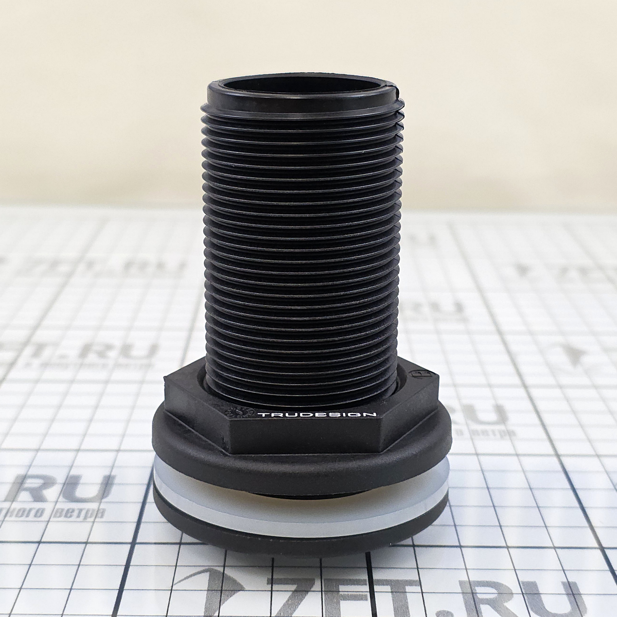 Купить Кингстон TruDesign Domed 90420 1"1/4 BSP Ø30мм из чёрного нейлона армированного стекловолокном 7ft.ru в интернет магазине Семь Футов