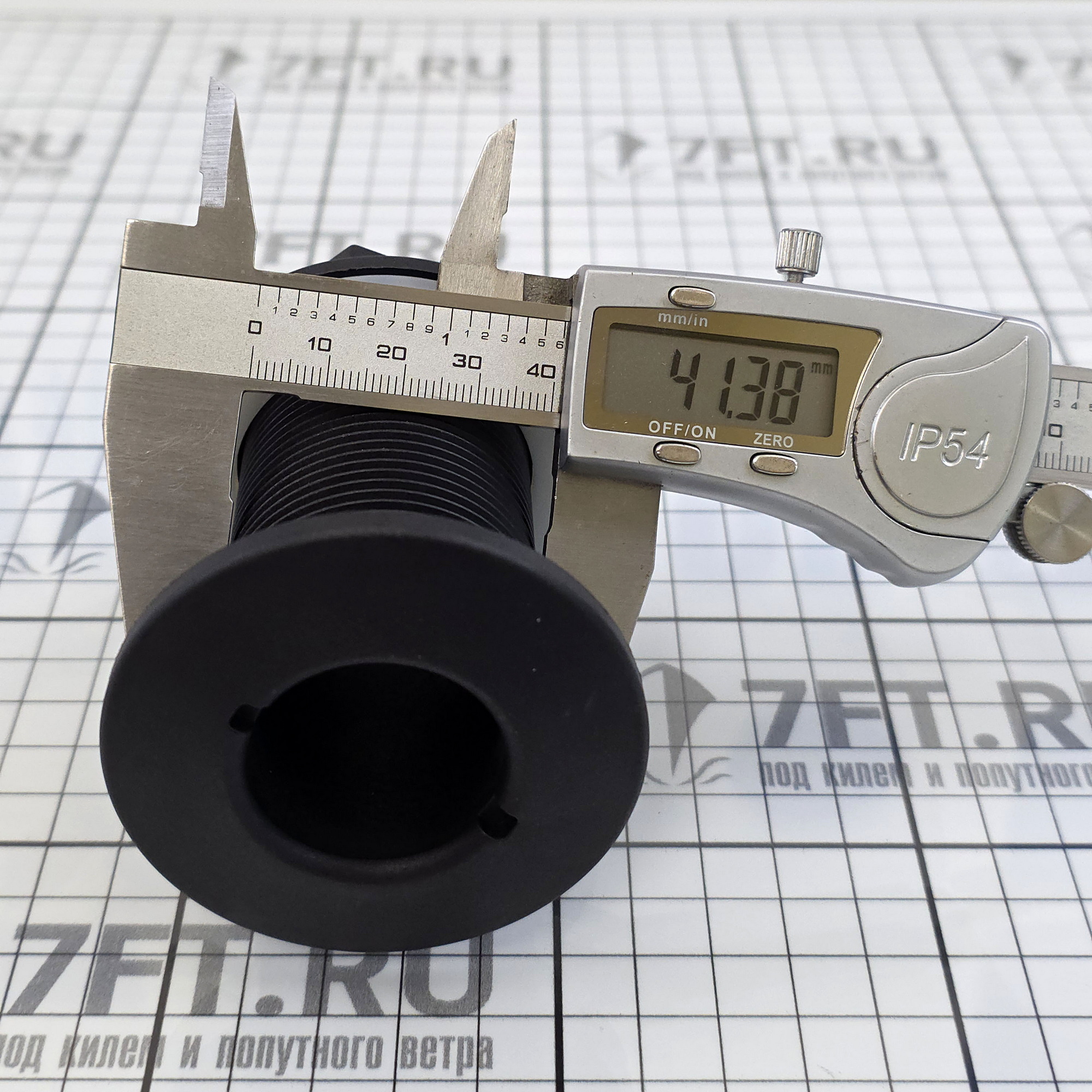 Купить Кингстон TruDesign Domed 90420 1"1/4 BSP Ø30мм из чёрного нейлона армированного стекловолокном 7ft.ru в интернет магазине Семь Футов