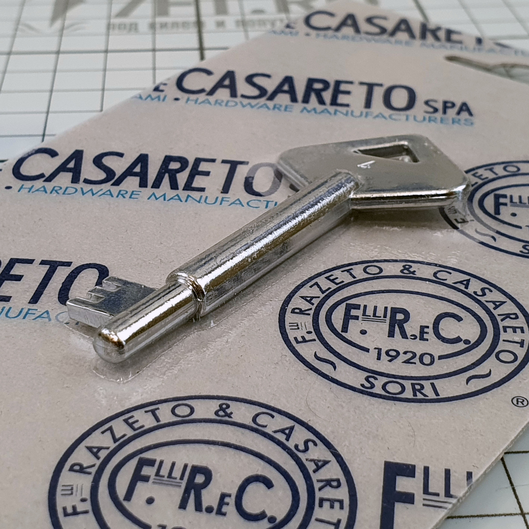 Купить Ключ запасной F.LLI Razeto & Casareto №4 для замков 3476 - 3484 7ft.ru в интернет магазине Семь Футов