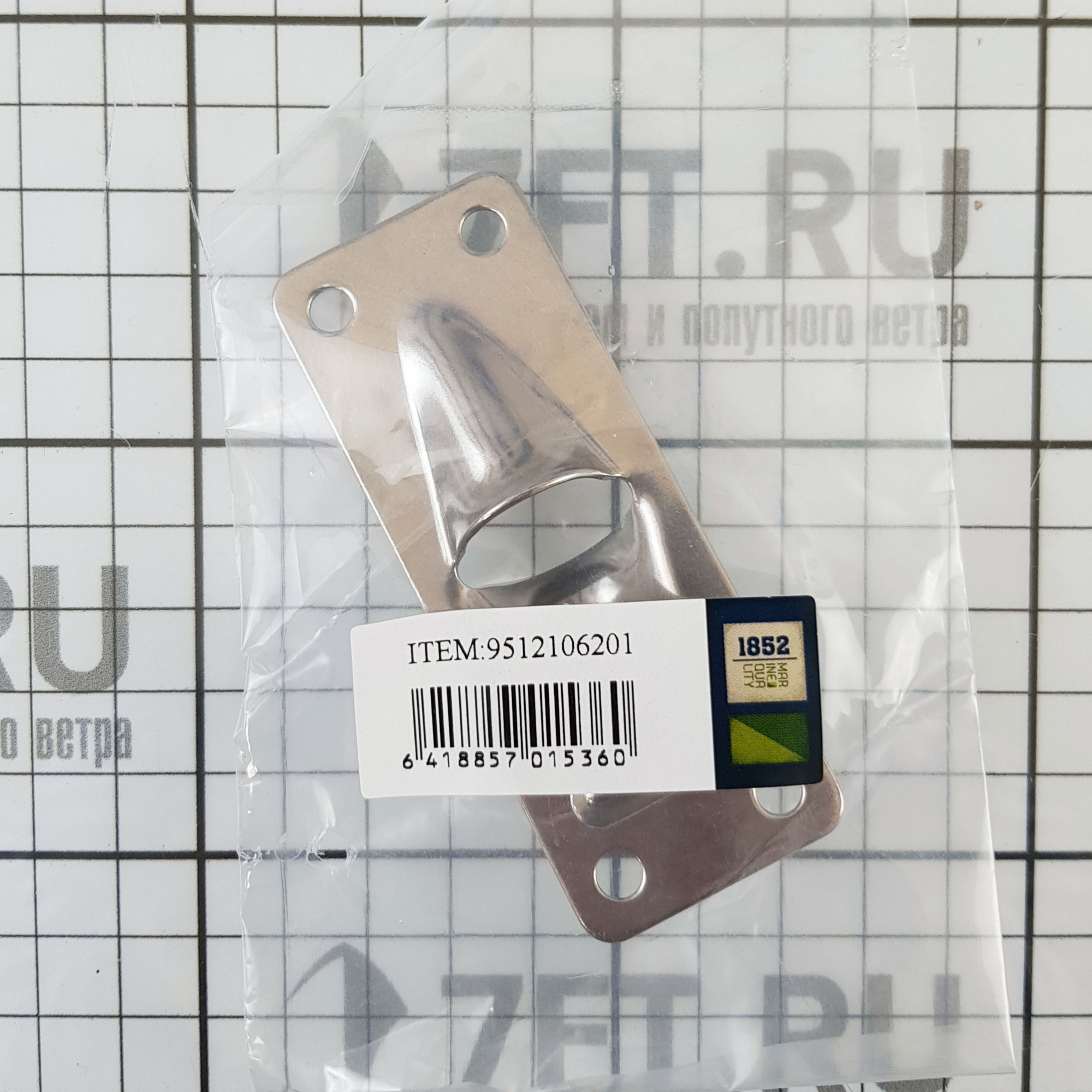 Купить Оковка для прохода фала 1852 Marine Quality 21011 83x32мм из нержавеющей стали 7ft.ru в интернет магазине Семь Футов