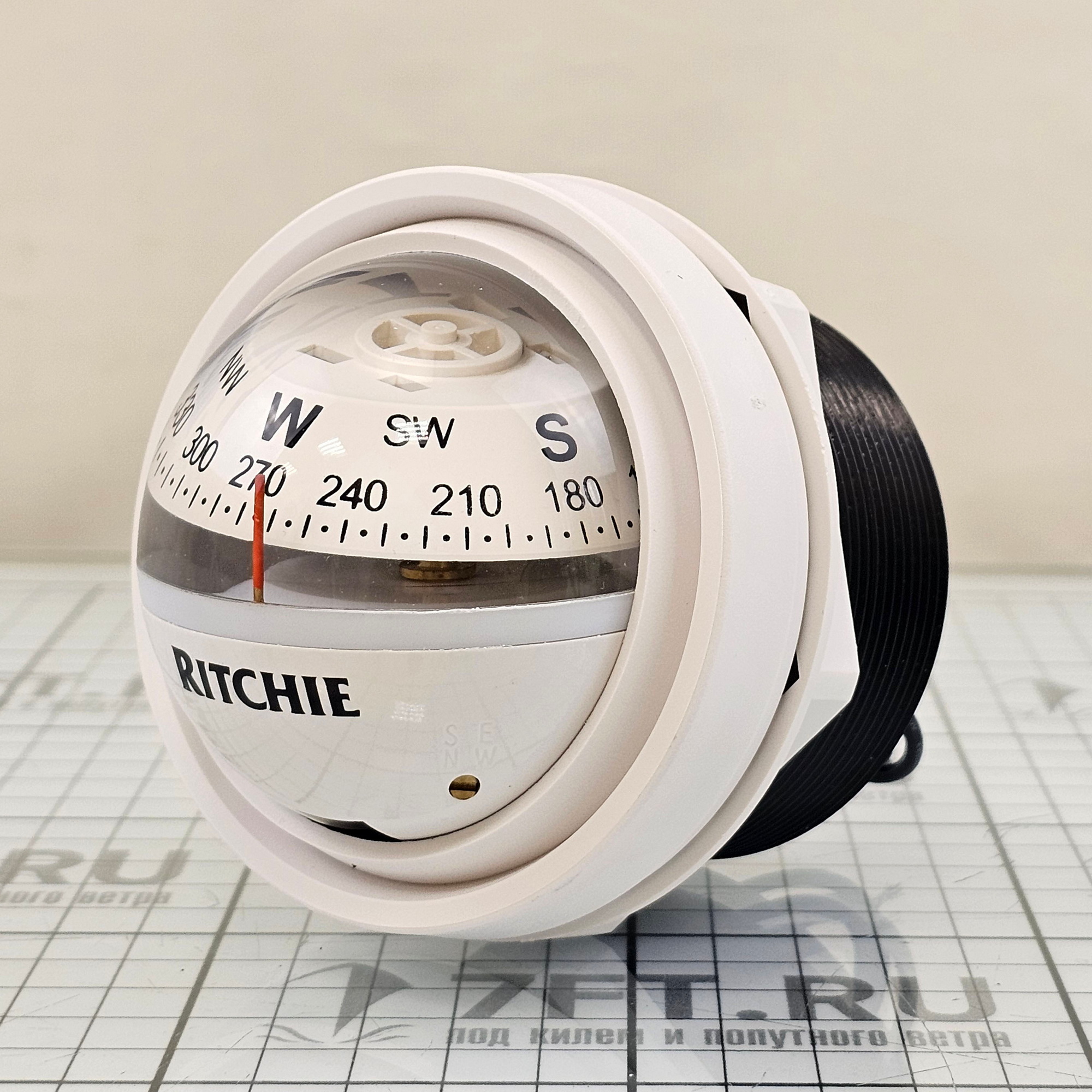 Купить Компас Ritchie Navigation Explorer V-57.2W картушка 70мм 12В 90x94мм врезной вертикальный с конической картушкой белый 7ft.ru в интернет магазине Семь Футов